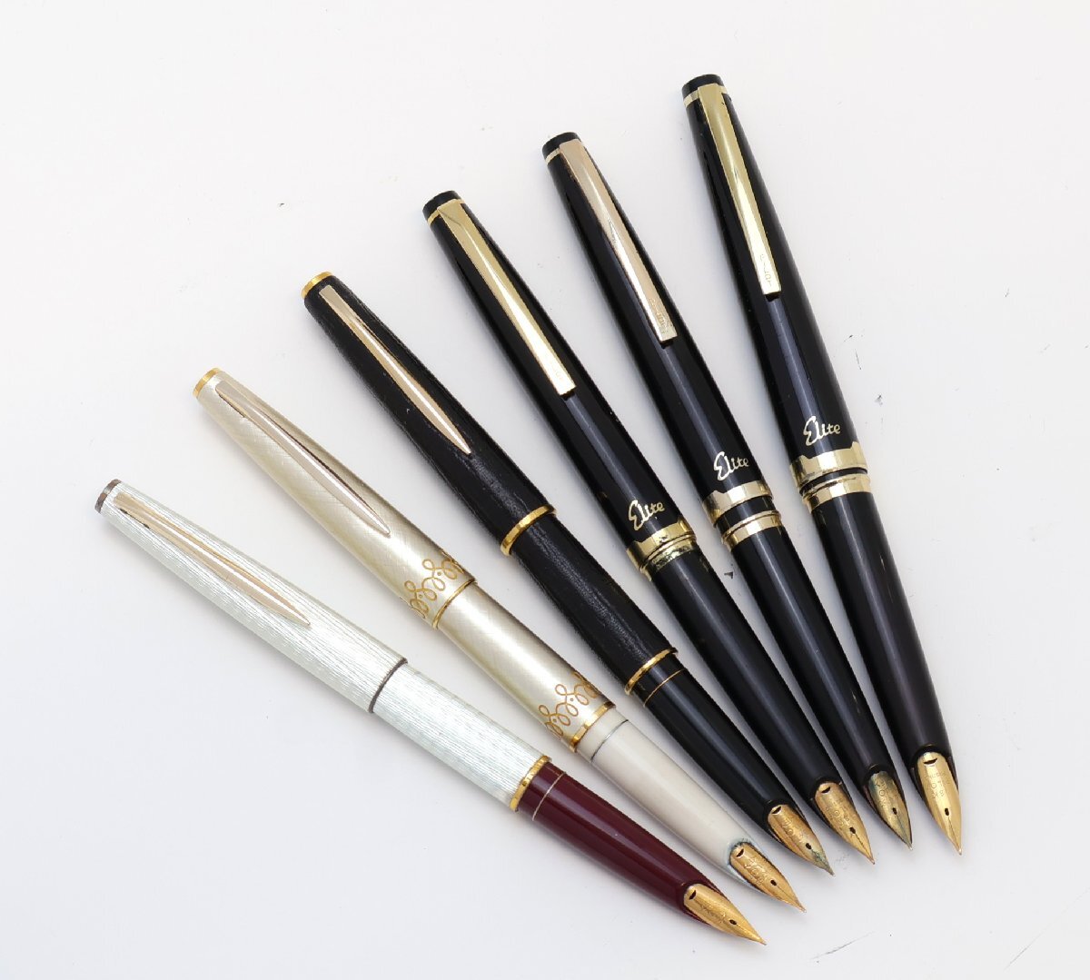 パイロット PILOT 萬年筆 ペン先18K 計(jì)6點(diǎn)(內(nèi) 1點(diǎn)ひび割れ有り) ※筆記未確認(rèn) ◆おたからや【J-B79415】