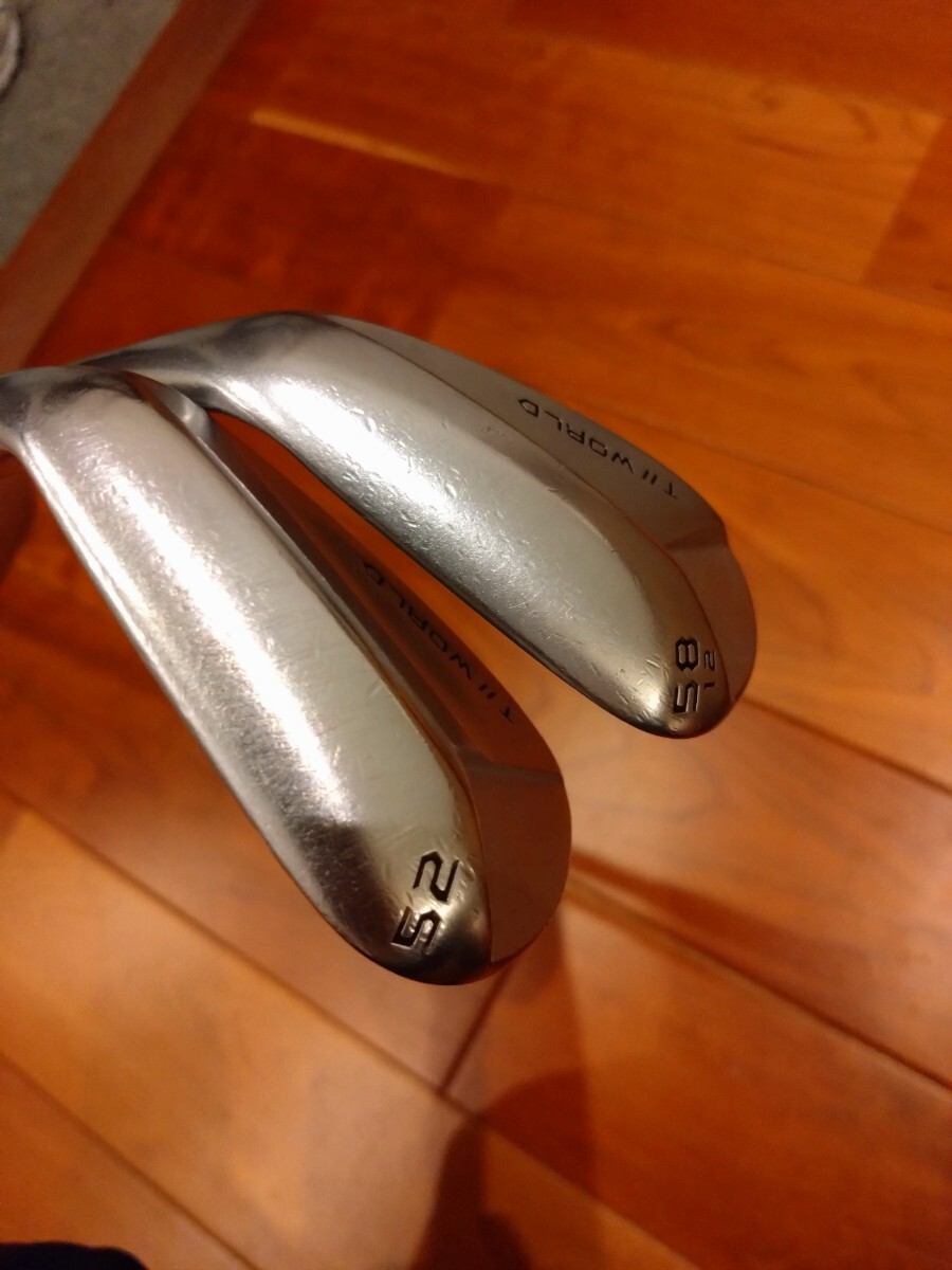美品 ホンマ ツアーワールド ウェッジ TW-W 2018 52 58 2本セット TOUR WORLD TaylorMade キャロウェイ VOKEY ピン