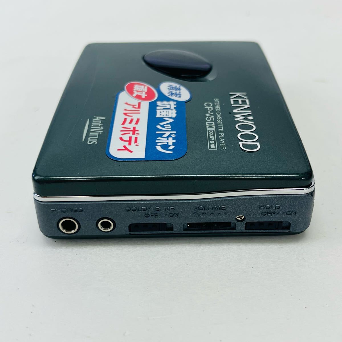 ☆1円?☆ KENWOOD ケンウッド ポータブルカセットプレーヤー CP-V5 ステレオカセットプレーヤー