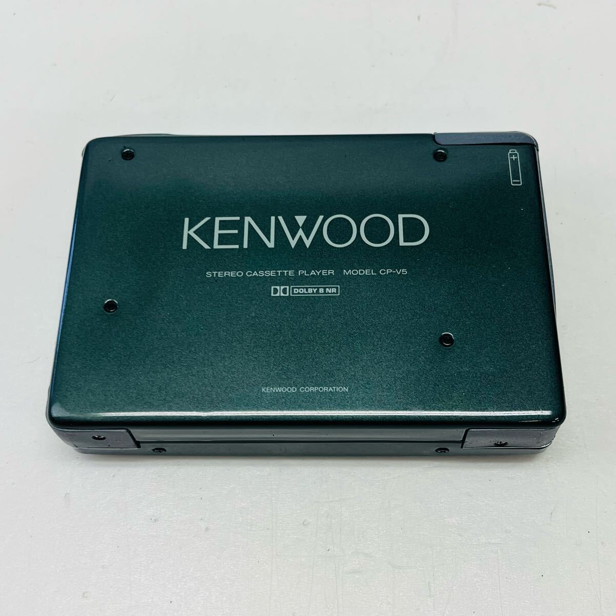 ☆1円?☆ KENWOOD ケンウッド ポータブルカセットプレーヤー CP-V5 ステレオカセットプレーヤー