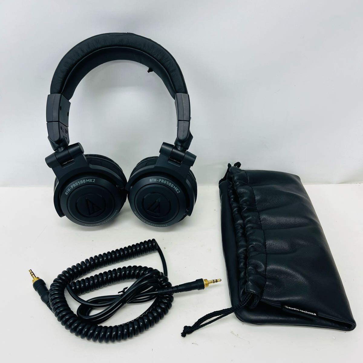 *1 иен ~* audio-technica Audio Technica ATH-PRO500MK2 черный стерео наушники воздухо-непроницаемый type DJ монитор наушники наушники 