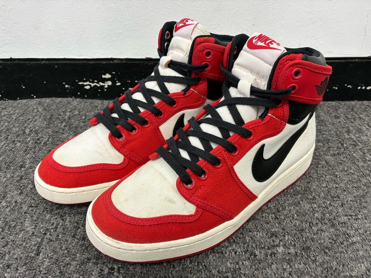 AIR JORDAN 1 HIGH KO "CHICAGO" DA9089-100 (ホワイト/ブラック/ユニバーシティレッド)
