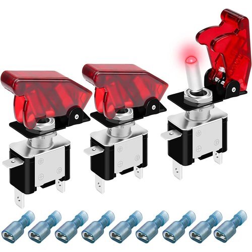  новый товар Kiligen красный ON-OFF 3 высшее модель LED установка 3 шт. комплект 20 12V-24Vmisa il переключатель 79