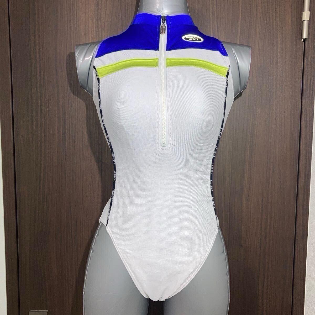 【USED】激レア CHACOTT SPORTS スイムウェア(レオタード？)サイズ（Ｌ）K-TK-675 フロントファスナー/柔らか素材