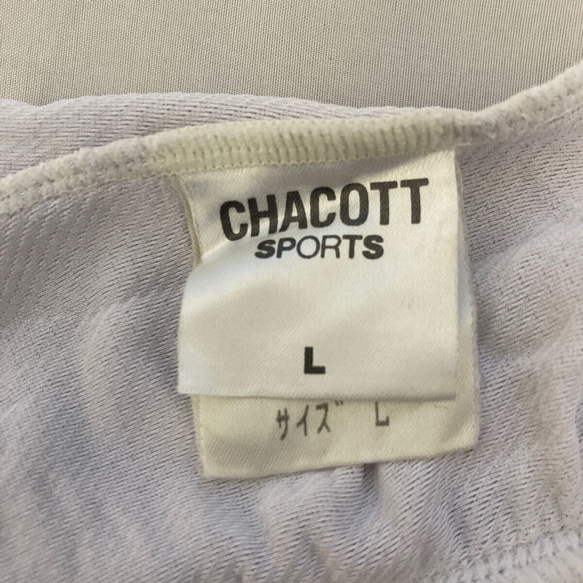 【USED】激レア CHACOTT SPORTS スイムウェア(レオタード？)サイズ（Ｌ）K-TK-675 フロントファスナー/柔らか素材