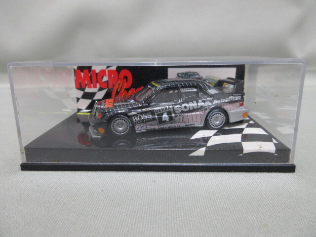 ★マイクロチャンプス　ミニチャンプス　PMA　1/64★ メルセデスベンツ 190E 2.5-16 Evo2 #4 SONAX DTM 1992★