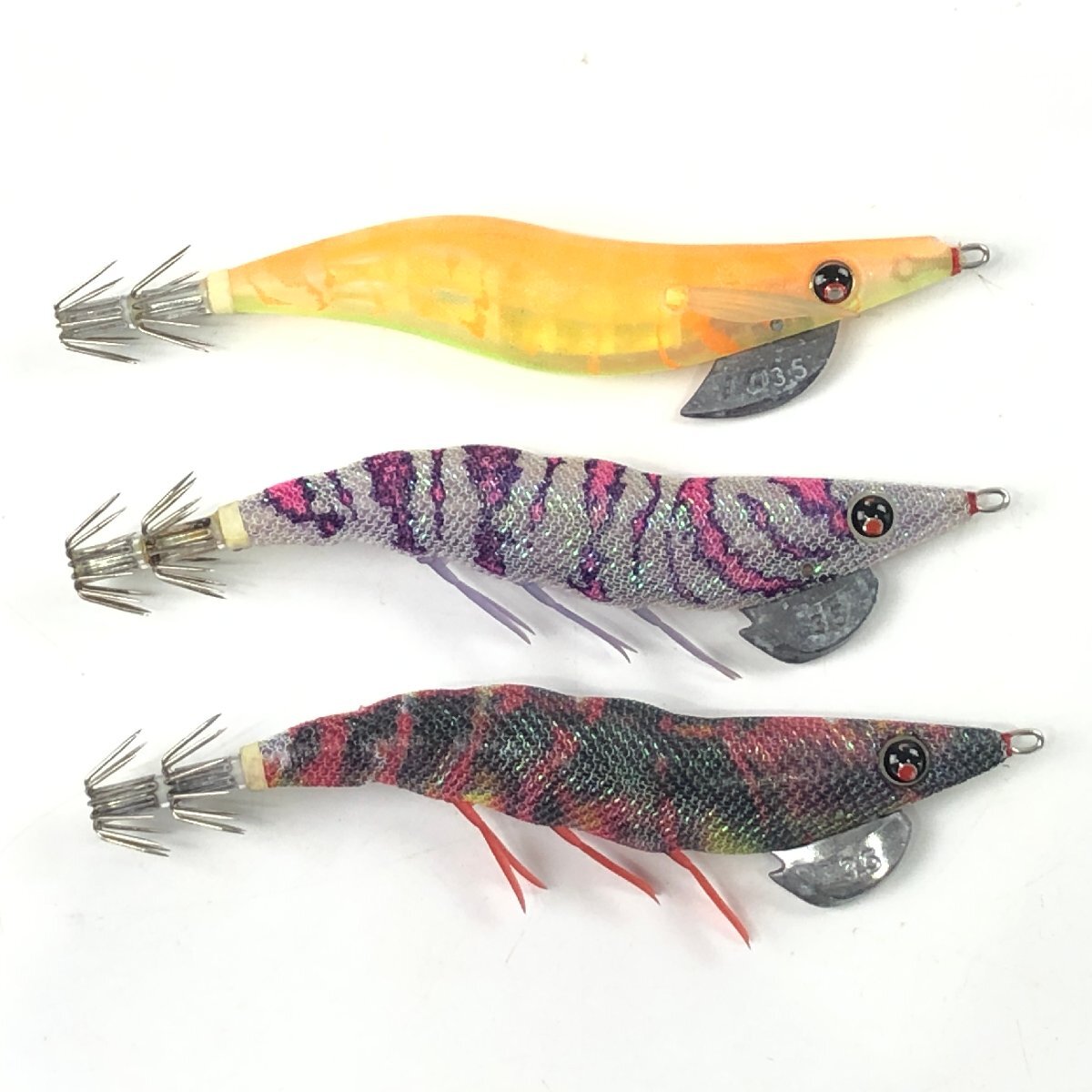 E558 デュエル LQ 3.5號 ＆ イージーQ ダートマスター 3.5號 3個セット | DUEL SquidJig エギング 餌木 エギ アオリイカ イカ釣り 定番