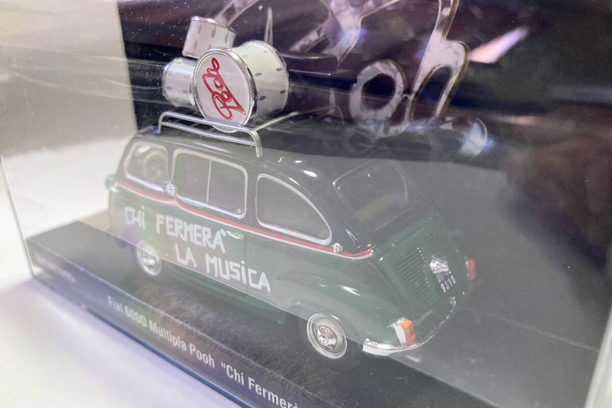 1/43 Fiat 600D Multipla блокировка частота ~I Pooh~..50 anniversary commemoration 1966-2016