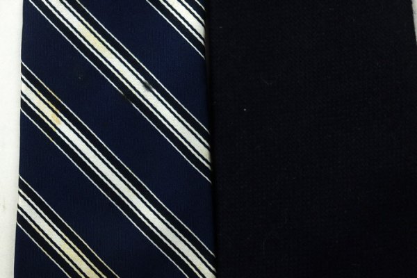フェアファクス他 ストライプ柄 無地ソリッド ドット柄 総柄など メンズ ブランド ネクタイ 7点 セット まとめ売り 大量 卸 ts12614_画像5