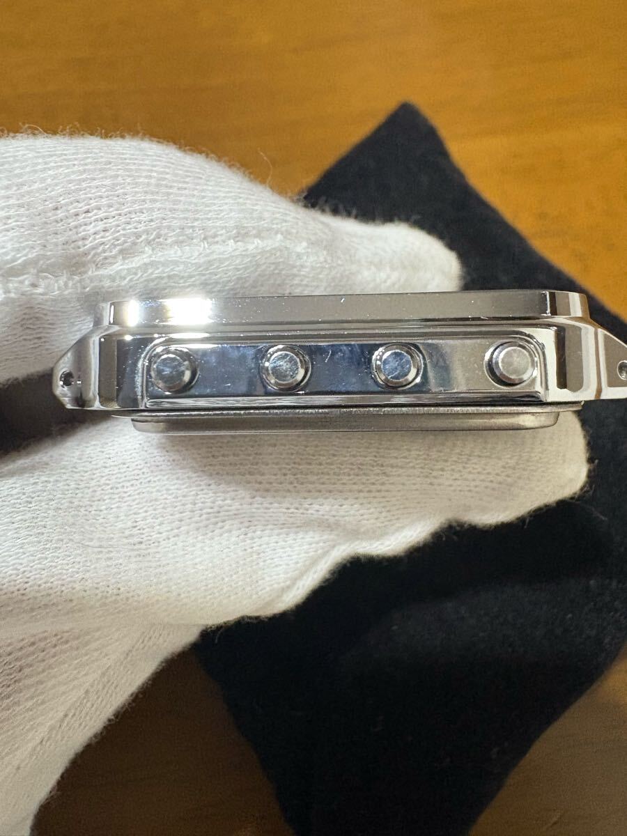  редкий CASIO Casio калькулятор CL-301 цифровой кварц наручные часы Vintage лицо только неподвижный товар 