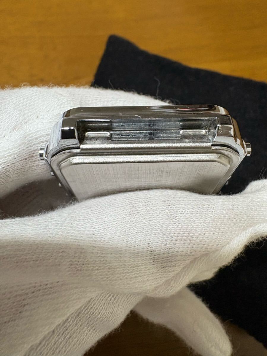  редкий CASIO Casio калькулятор CL-301 цифровой кварц наручные часы Vintage лицо только неподвижный товар 