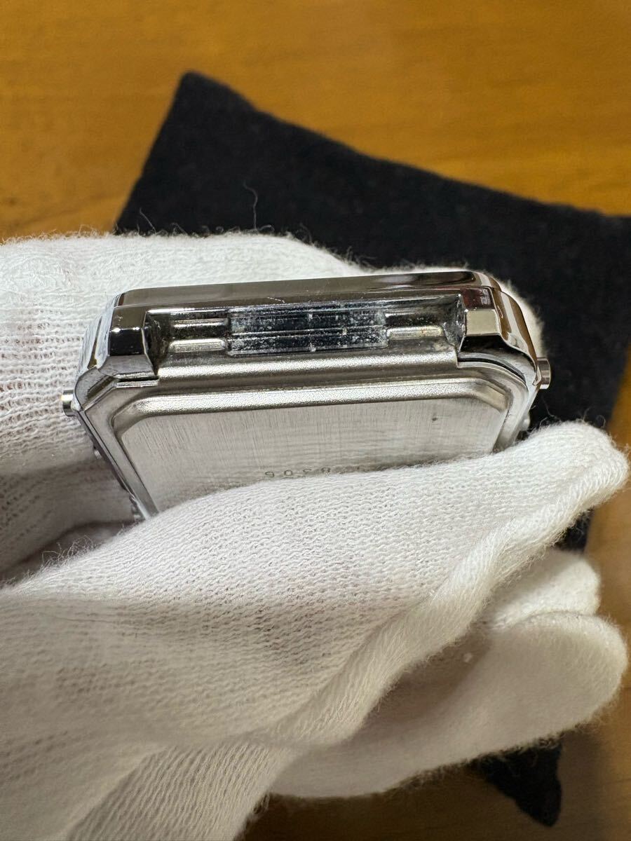  редкий CASIO Casio калькулятор CL-301 цифровой кварц наручные часы Vintage лицо только неподвижный товар 