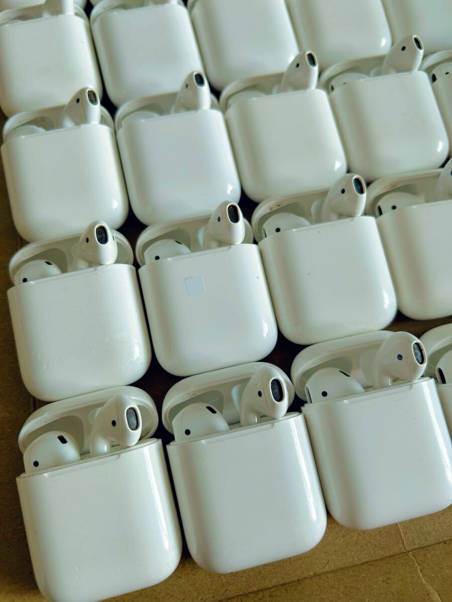 ◎大量?1円?☆ Apple アップル Air Pods 第1世代 第2世代 ジャンク 合計(jì)75個(gè)セット Airpods ケース イヤホン まとめ売りです