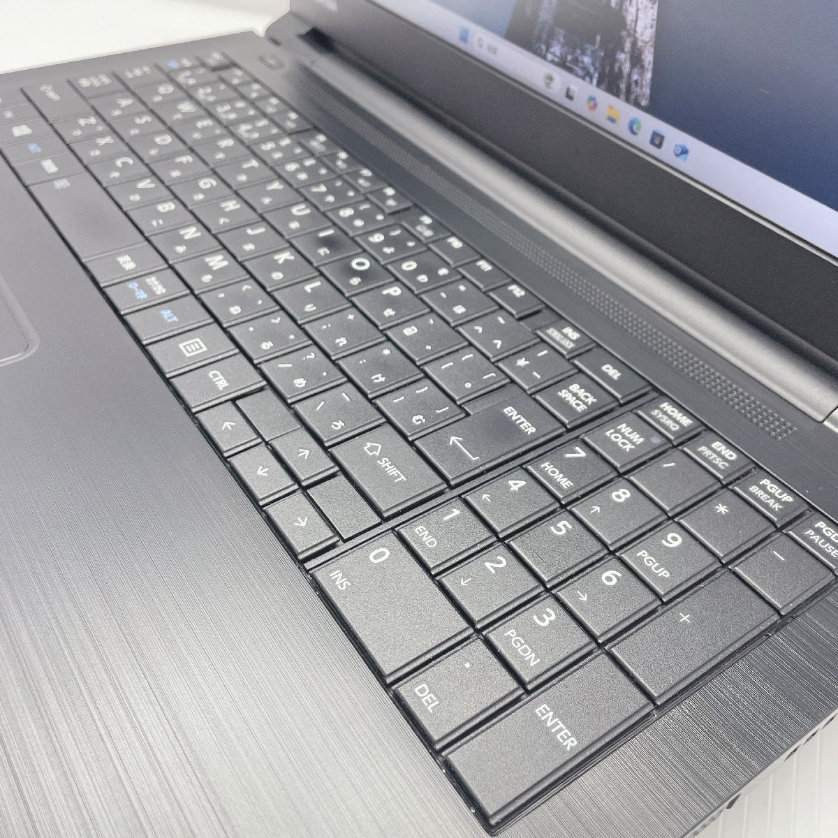 TOSHIBA dynabook B75/J PB75JKJ44N7AD11 Core i7-7600U メモリ8GB M.2SSD256GB Windows11 Pro 15.6インチ T018488