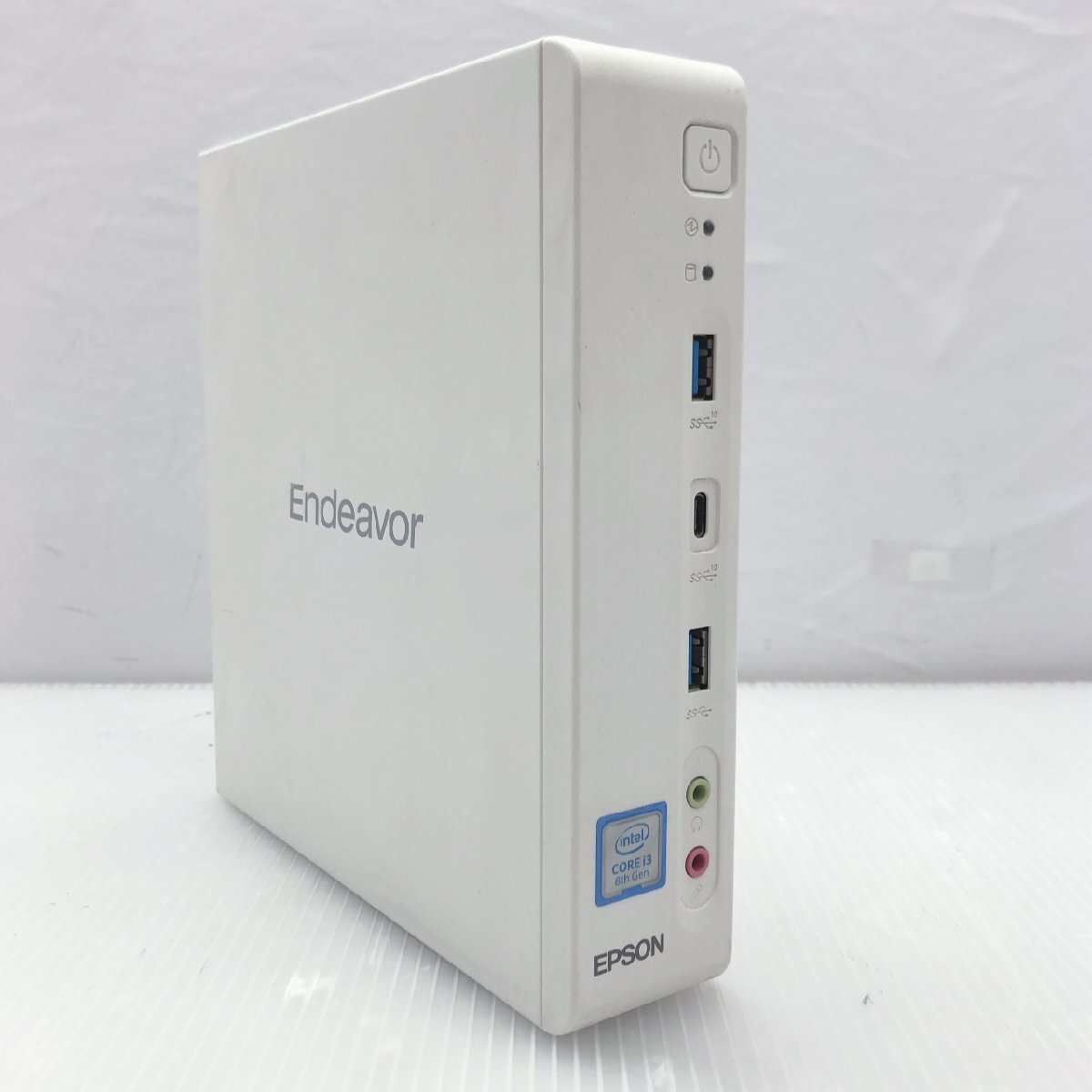 1円 【ジャンク】EPSON Endeavor ST190E Core i3-8100T メモリ4GB T018545
