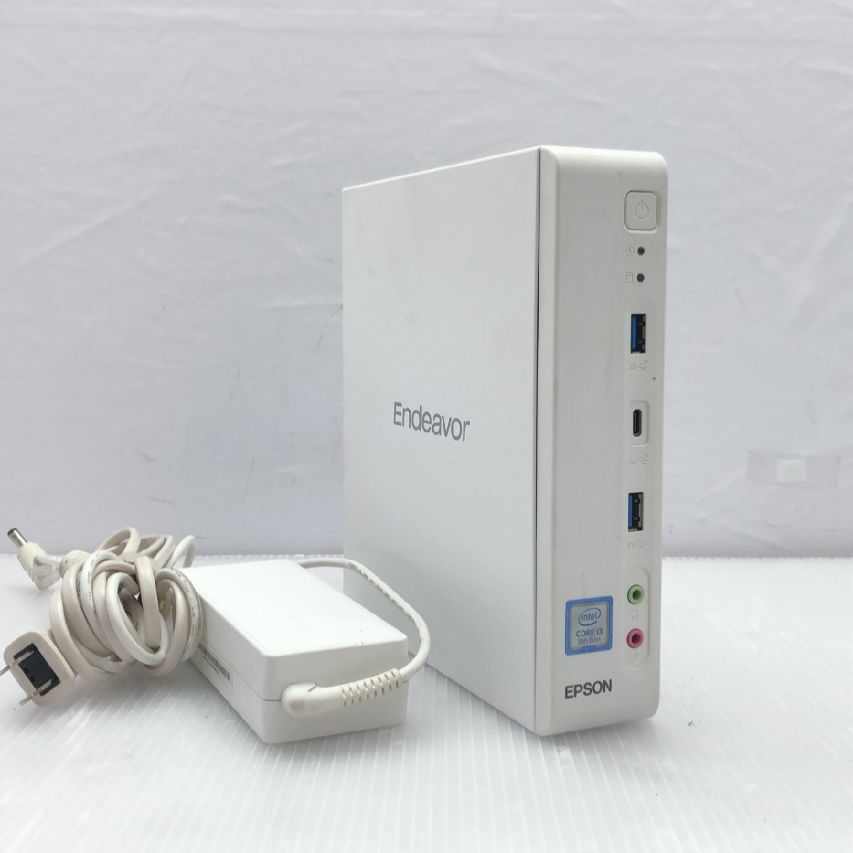 1円 【ジャンク】EPSON Endeavor ST190E Core i3-8100T メモリ4GB T018552
