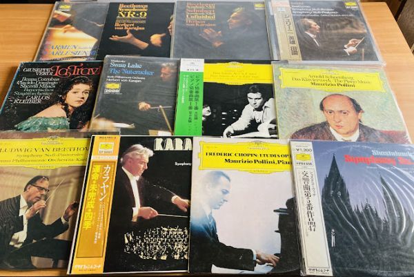 [Y7]LP запись Classic совместно комплект glamo phone /Denon PCM запись /. полный ./ зарубежная запись /BOX/kalayan/aruge Ricci / записано в Японии с лентой и т.п. 
