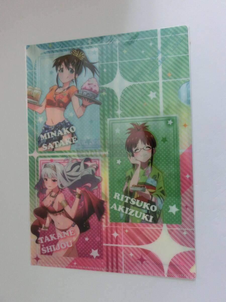★アニメグッズ★　「アイドルマスター12　クリアファイル」　★値下げ相談・セット販売希望等あればお気軽にどうぞ★_画像1