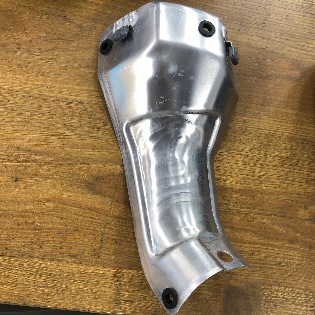 *CRF1100L Africa Twin снимать оригинальный muffler 