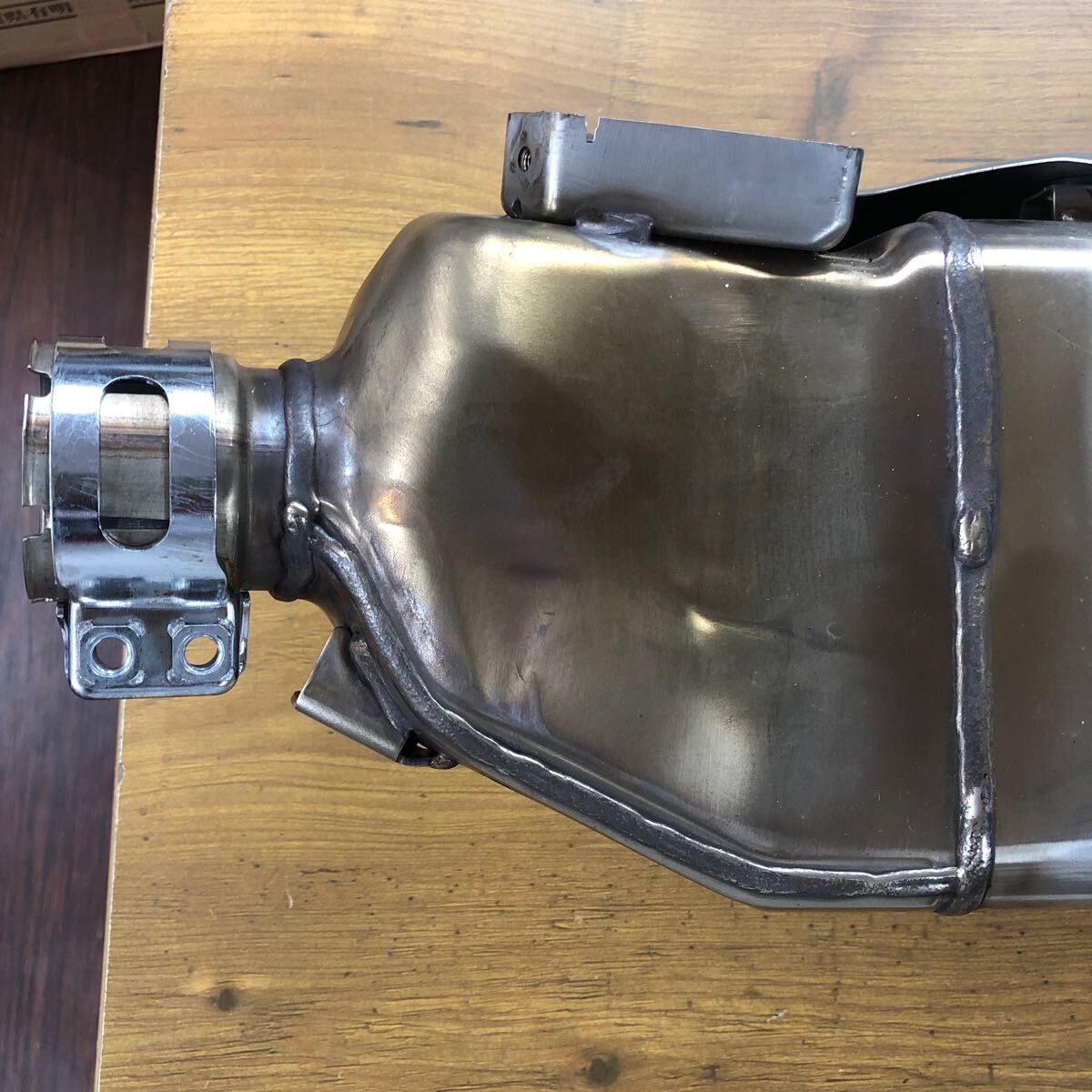 *CRF1100L Africa Twin снимать оригинальный muffler 