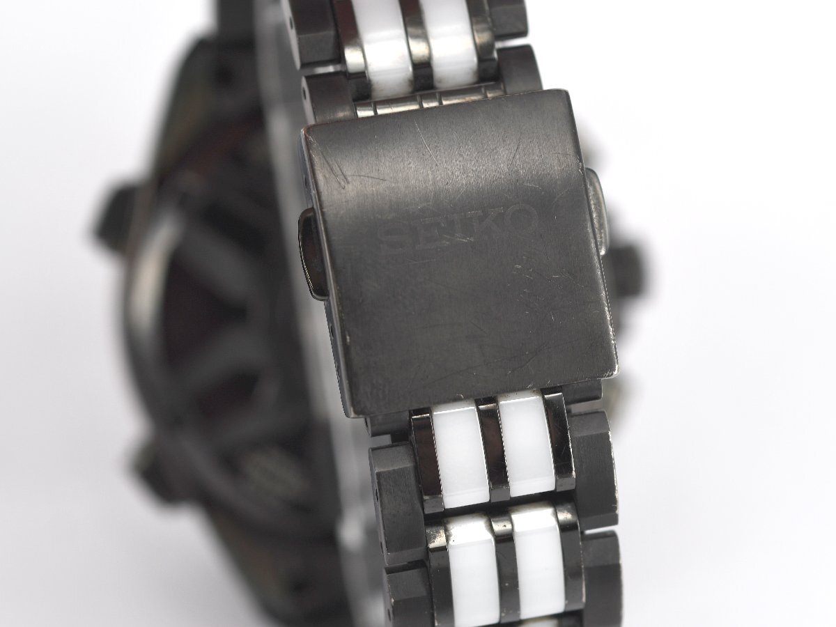 [ б/у товар ] работа товар [SEIKO] Seiko SBXB037 8X82-0AL0jiujia-ro5000шт.@ ограничение ASTRON Astro nGPS радиоволны солнечный б/у товар коробка с гарантией 