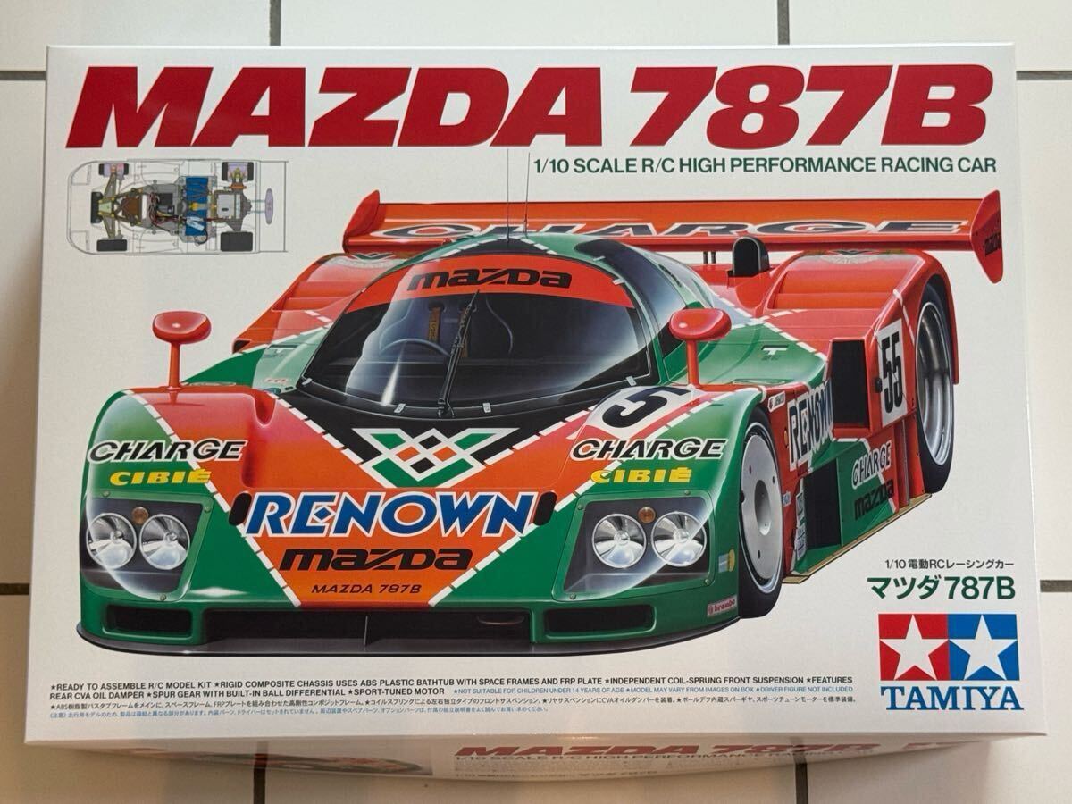 男女兼用 タミヤ1/10 マツダ787B・新品・未開封(田宮模型)｜売買された ホビーラジコン
