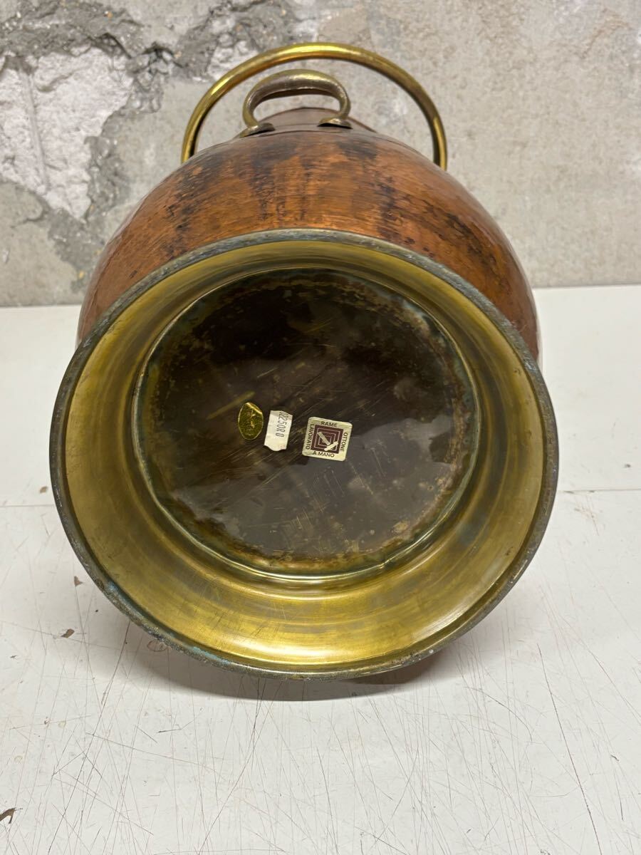  Италия производства umbrella подставка / стойка для зонтов RAME A MANO LAVORATO OTTONE Vintage бесплатная доставка 