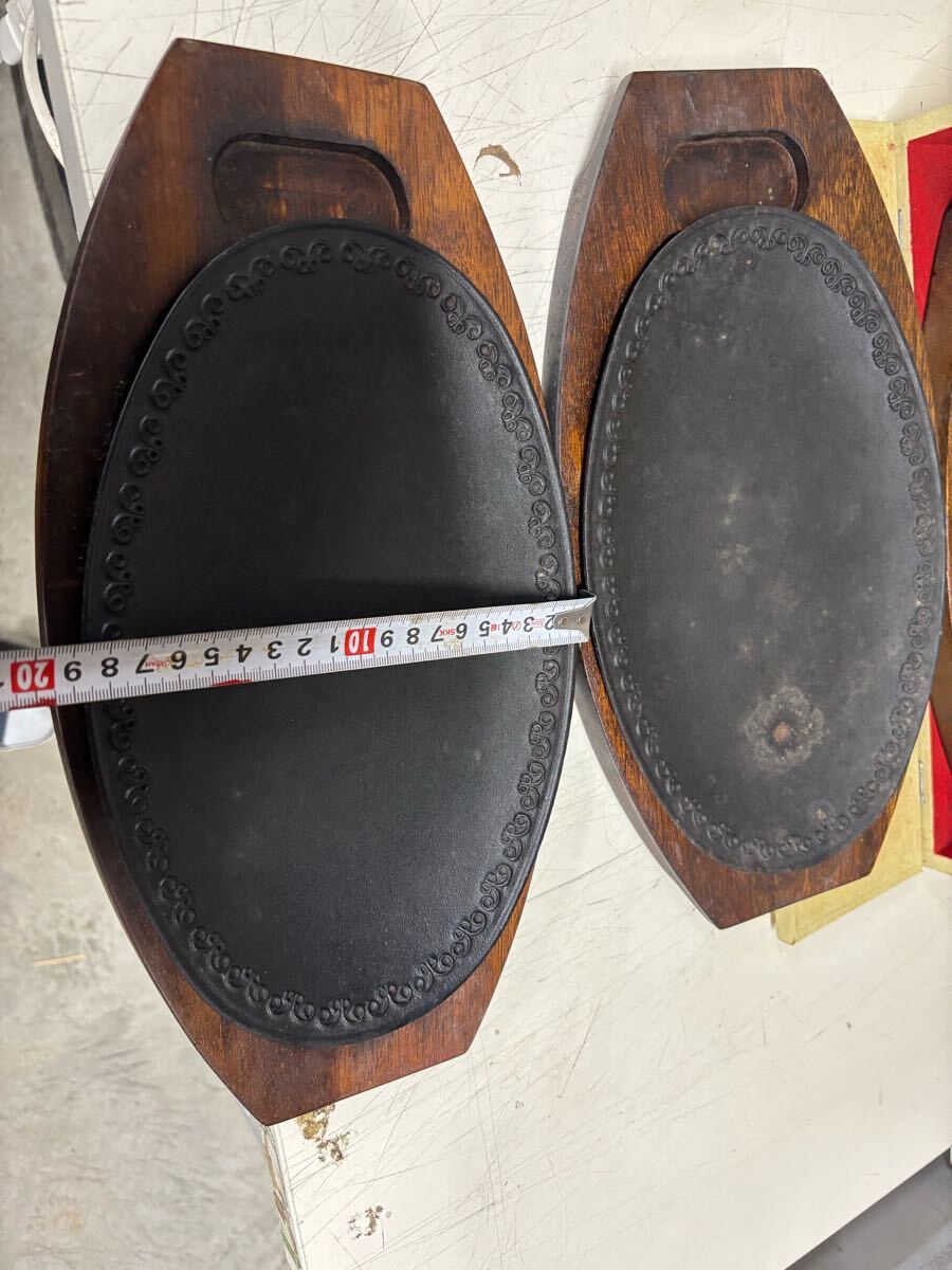 南部　盛栄堂　ステーキ皿　送料無料　_画像6