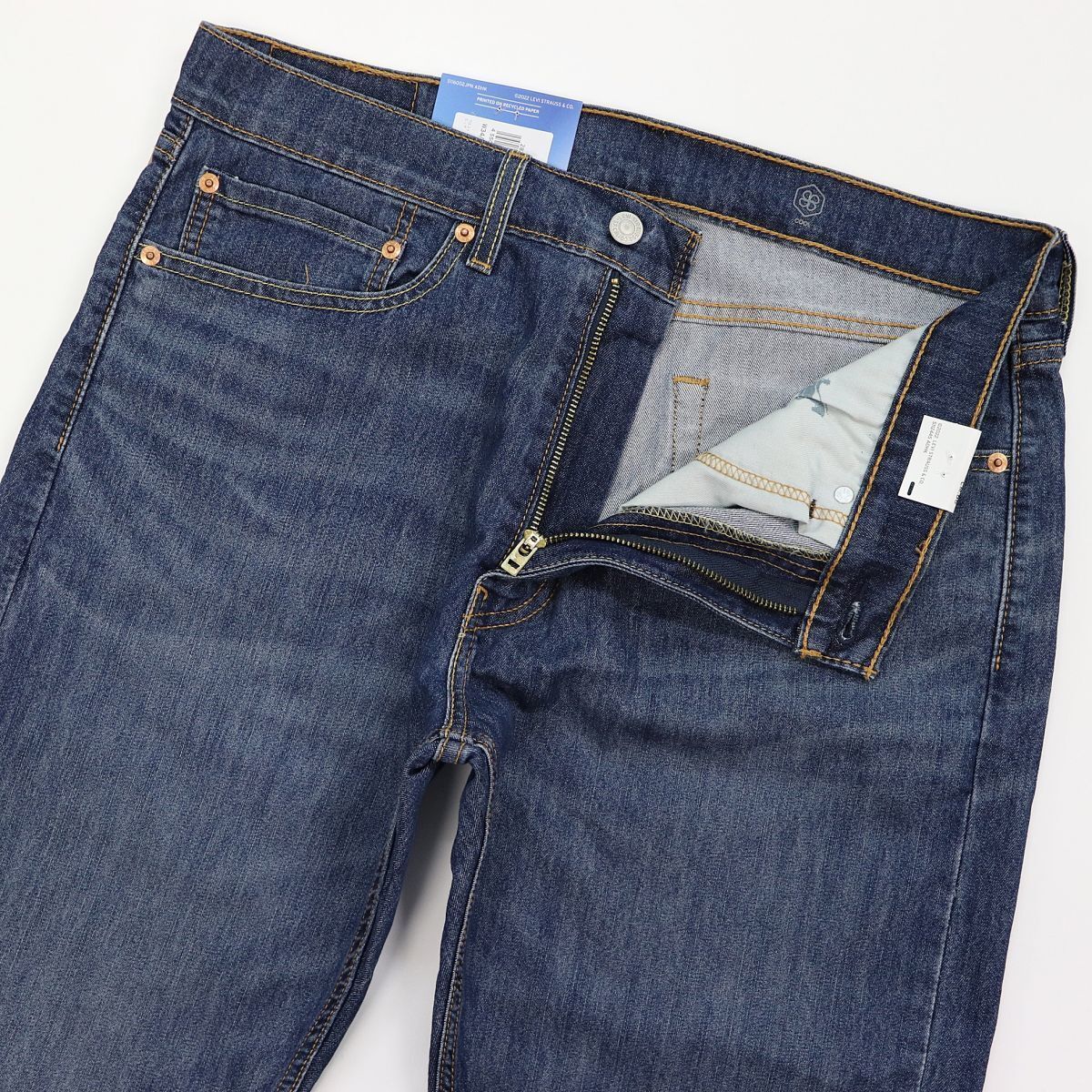 * Levi's Levis 505 новый товар COOL "дышит" скорость . удобный постоянный 7 минут длина укороченные брюки Denim 34 дюймовый [28229-0062-34] 4 .*QWER