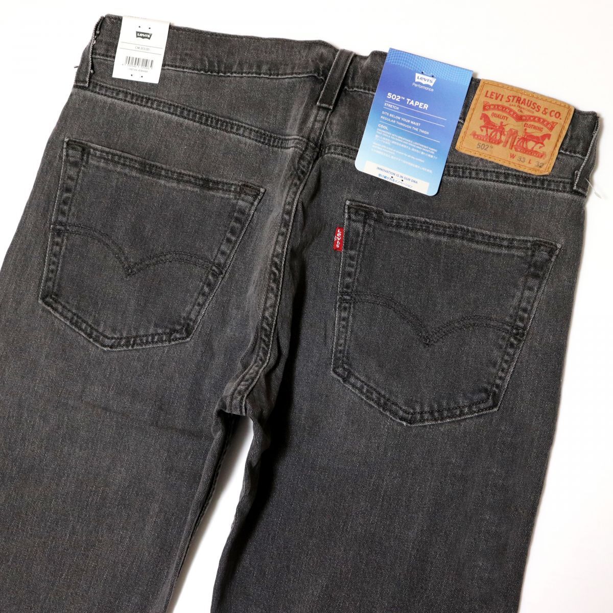 ★リーバイス Levis 502 新品 COOL ストレッチ レギュラー テーパード ジーンズ デニム パンツ 36インチ[29507-1434-36] 四 參★QWER★