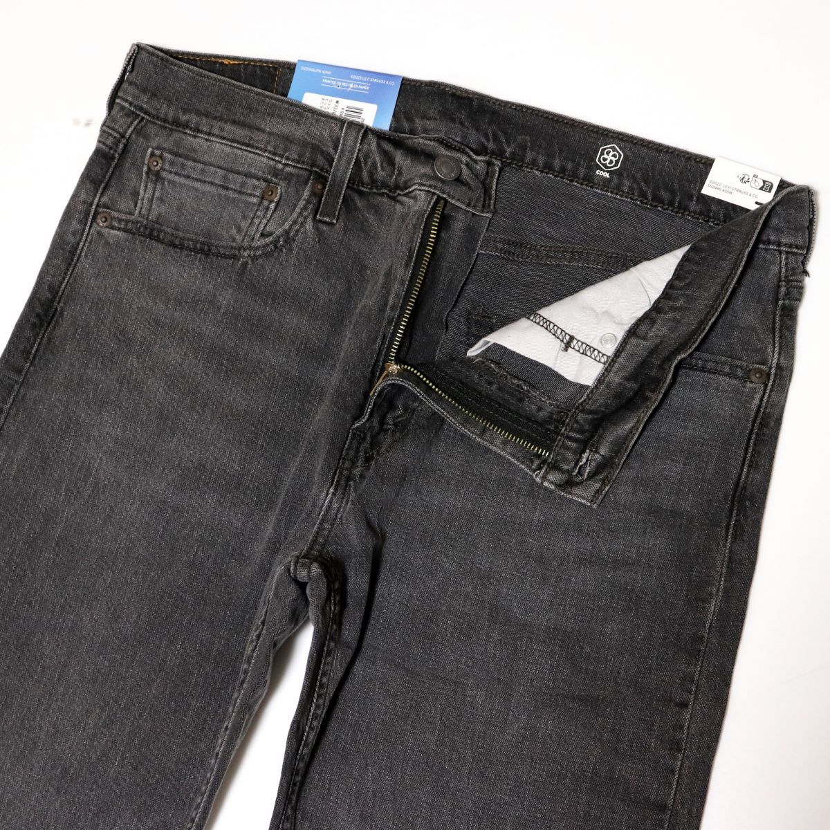 ★リーバイス Levis 502 新品 COOL ストレッチ レギュラー テーパード ジーンズ デニム パンツ 36インチ[29507-1434-36] 四 參★QWER★