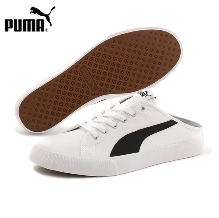 ☆プーマ PUMA 新品 メンズ BARI MULE スリッポン シューズ 靴 スニーカー サンダル 白 ホワイト 28CM [371318021N-280] 十☆QWER☆