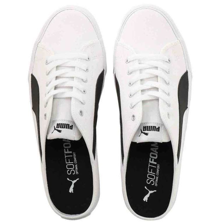 ☆プーマ PUMA 新品 メンズ BARI MULE スリッポン シューズ 靴 スニーカー サンダル 白 ホワイト 28CM [371318021N-280] 十☆QWER☆