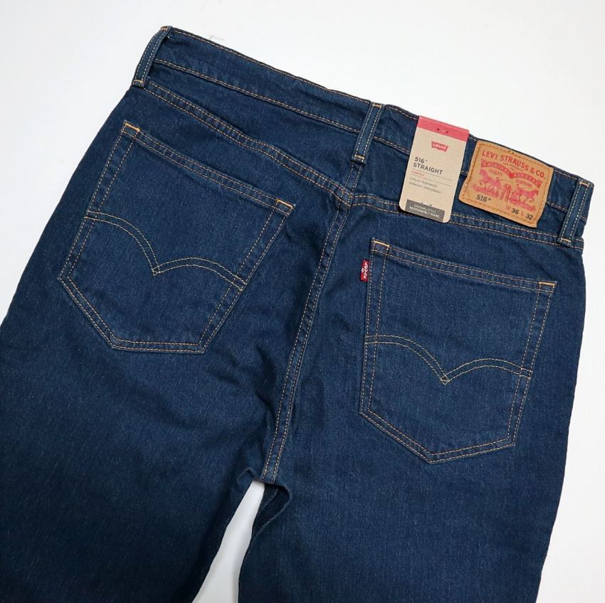 ★リーバイス Levis 516 新品 メンズ 快適 カジュアル コットン ストレート ジーンズ デニム 31インチ [50516-0069-31] 四 壱★QWER★