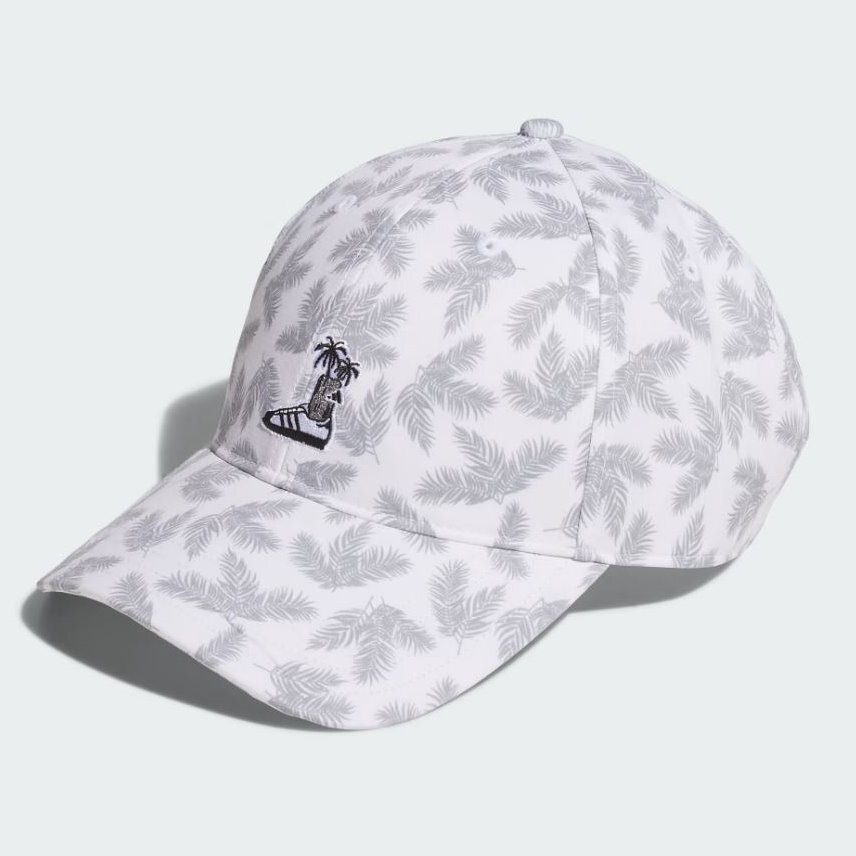 ★アディダス ゴルフ ADIDAS GOLF 新品 メンズ 撥水 ドライ パームツリー柄 キャップ 帽子 CAP ぼうし 57-60cm [IA2639-5760] 七★QWER★