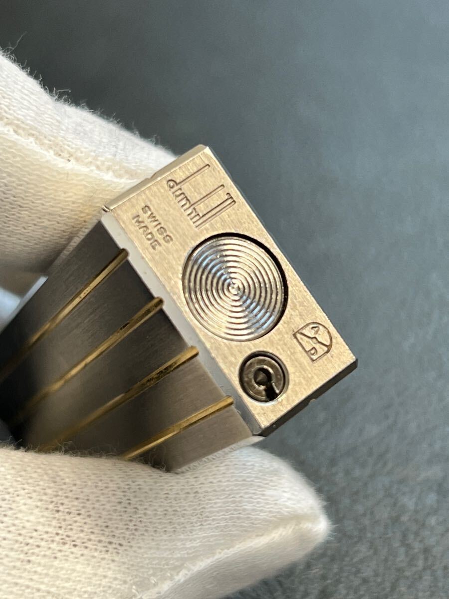 Dunhill Dunhill газовая зажигалка Gold комбинированный красивый!
