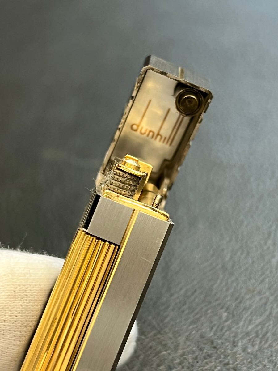 Dunhill Dunhill газовая зажигалка Gold комбинированный красивый!