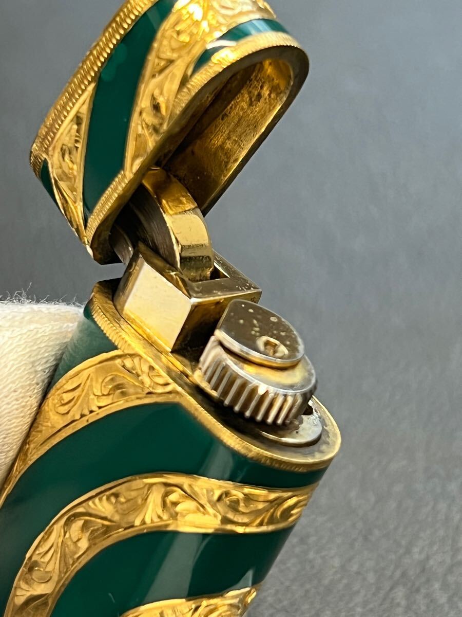Cartier Cartier газовая зажигалка roi King зеленый Rucker Gold внешний жакет 