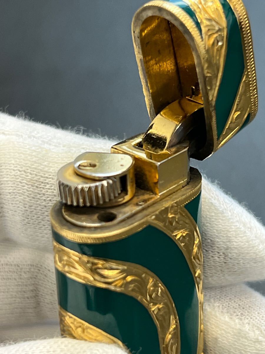 Cartier Cartier газовая зажигалка roi King зеленый Rucker Gold внешний жакет 