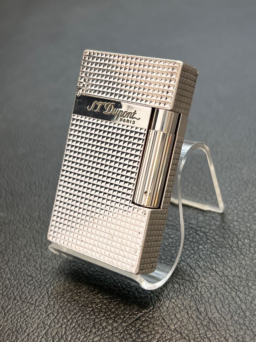 DuPont Dupont газовая зажигалка линия 2 Monpal nas серебряный цвет 