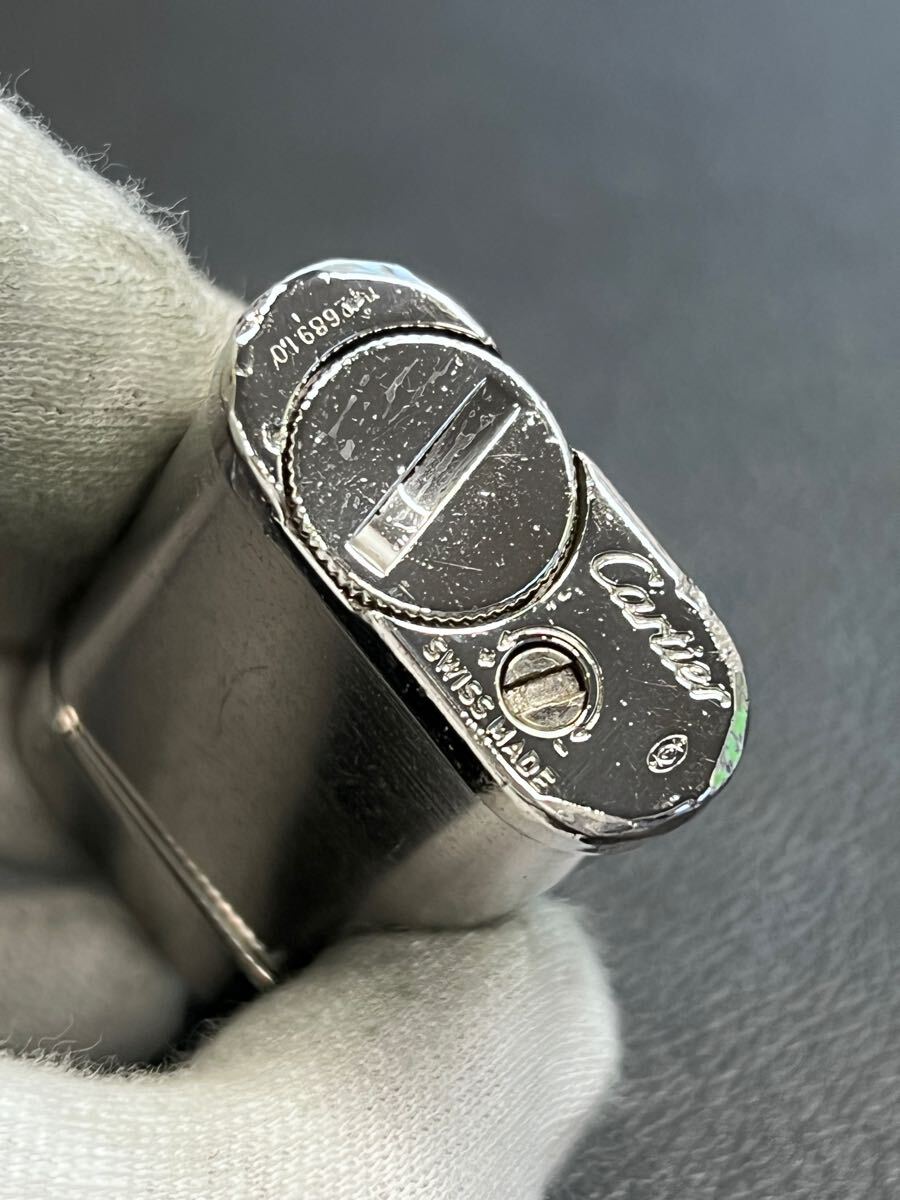 Cartier Cartier газовая зажигалка go Delon платина отделка 