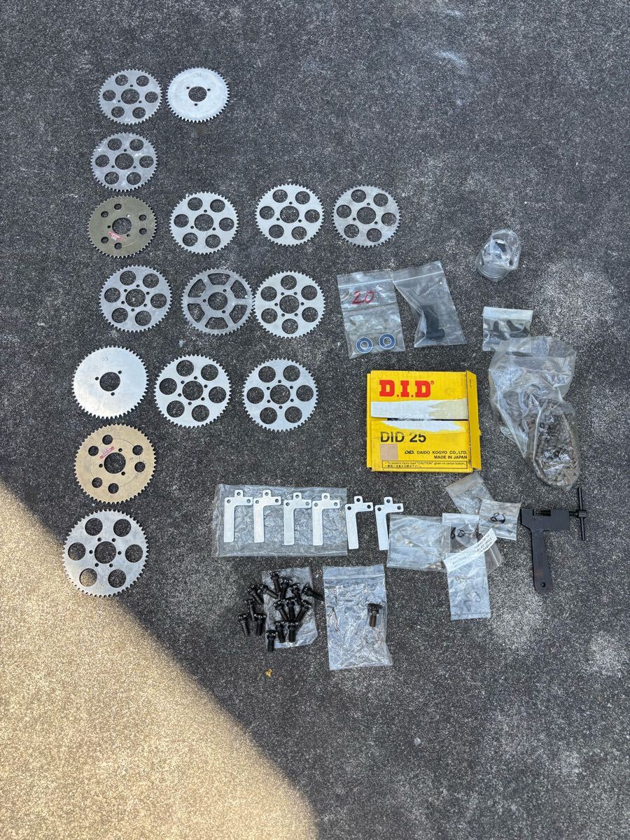 74daijiro 中古　50エンジン　実働　部品多數(shù)　ポケバイ
