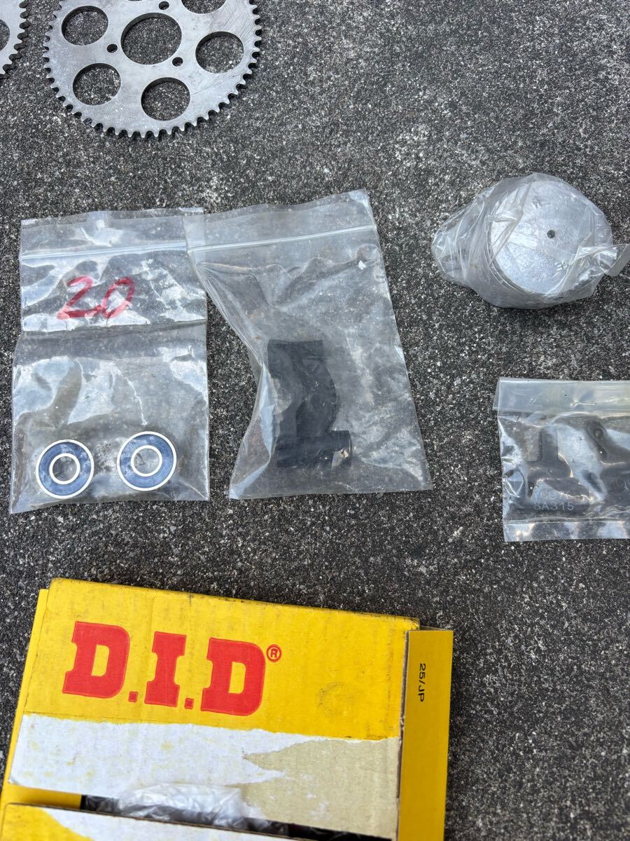 74daijiro 中古　50エンジン　実働　部品多數(shù)　ポケバイ