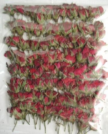 業(yè)務(wù)用 押し花　ミニバラ　蕾　赤 大容量 500枚ドライフラワー デコ レジン 封印