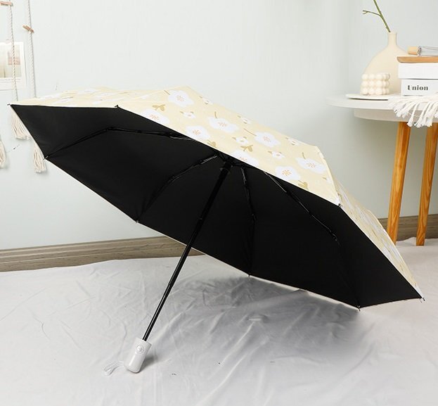 話題の 自動(dòng)開閉 ワンタッチ 折り畳み傘 フラワー 花柄 【F-354-11ピンク】 軽量 晴雨兼用 日傘 雨傘 梅雨