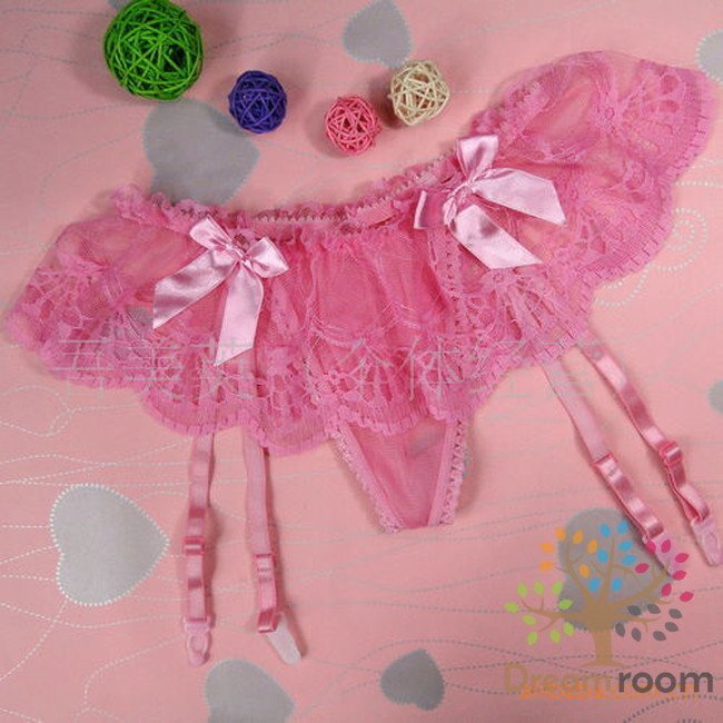 sexy гонки Ribon пояс с подвязками [M-020 розовый ] Ran Jerry race queen костюмированная игра чулки 