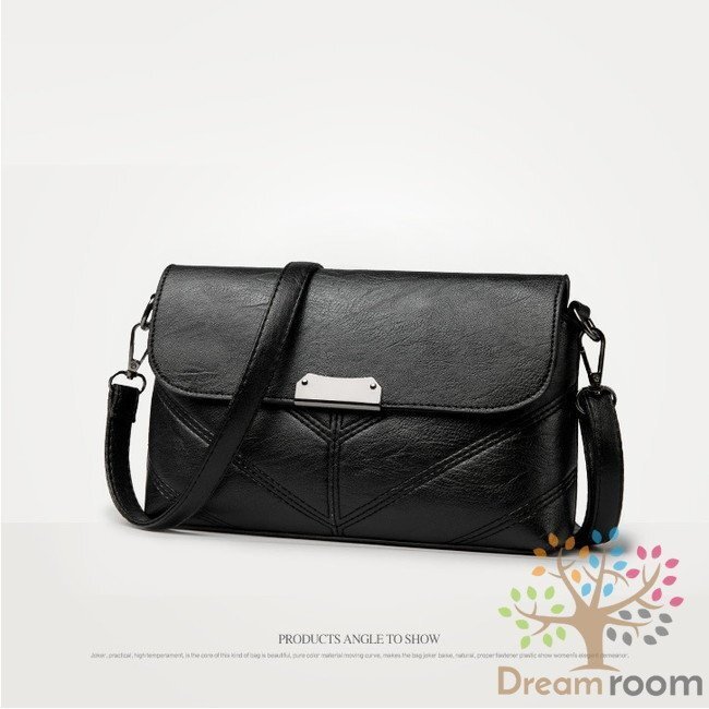 classic ヘリンボーンクラッチBAG 【ブラック】革 バッグ ショルダー 海外セレブ 冠婚葬祭 葬儀 K-075-1