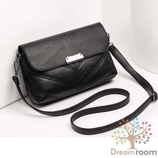 classic ヘリンボーンクラッチBAG 【ブラック】革 バッグ ショルダー 海外セレブ 冠婚葬祭 葬儀 K-075-1