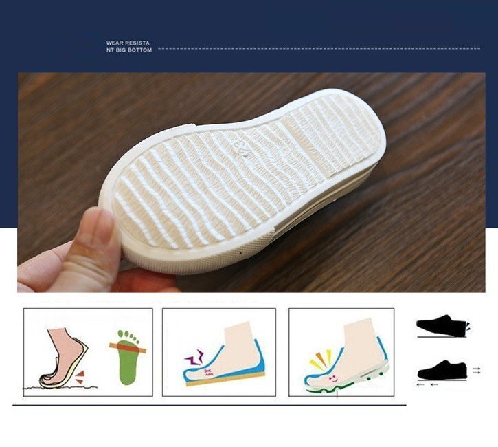 kids 上履きデザイン シンプルシューズ 【ブルー 16cm】靴 子供 ベビー 室內(nèi) 屋外 兼用 體育館シューズ 運(yùn)動靴