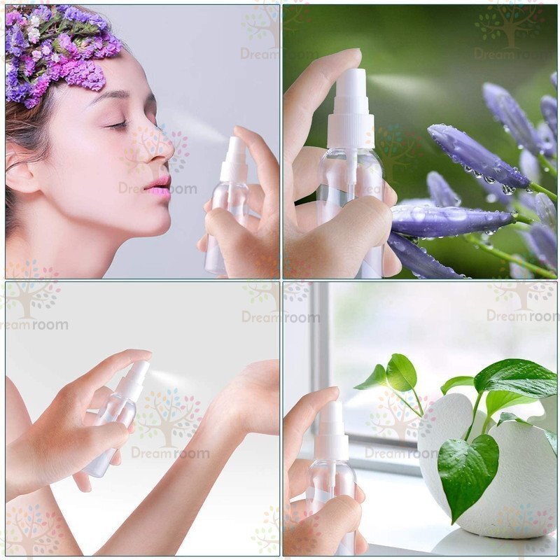150ml 【10個set】 キャップ付き スプレーボトル 詰替ボトル お出かけ用 アルコール対応 PET 透明 攜帯 旅行 詰め替え